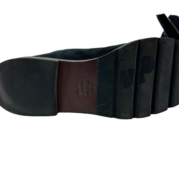 STUART WEITZMAN black urbanite nero velour boots - Picture 8 of 15